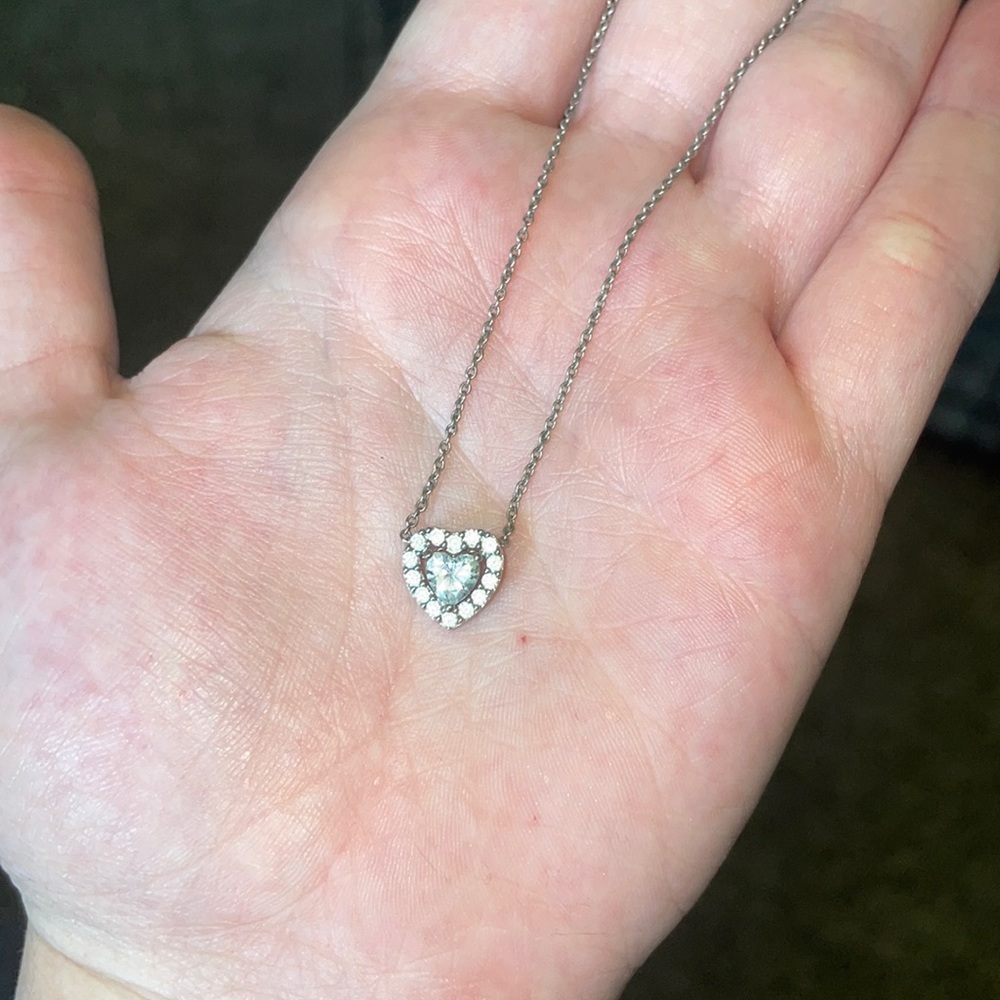 Swarovski heart necklace